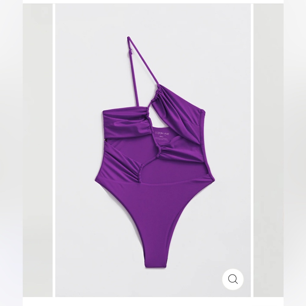 Riot Swim Biscayne One Piece - Plum Size M